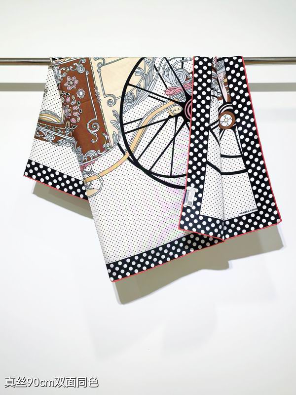 Hermes silk scarf 90X90cm E031321